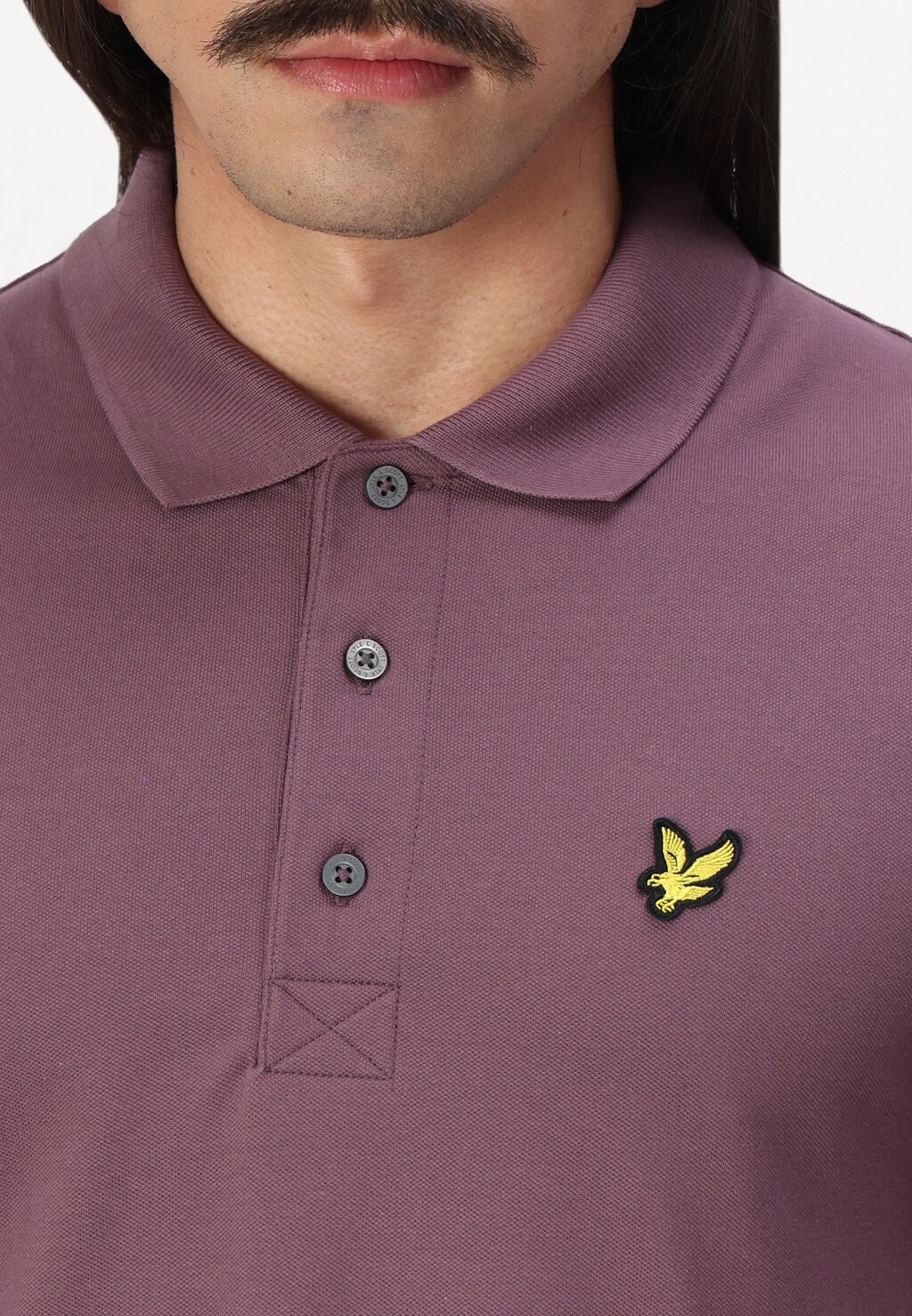 

Рубашка поло Lyle & Scott, бордовый