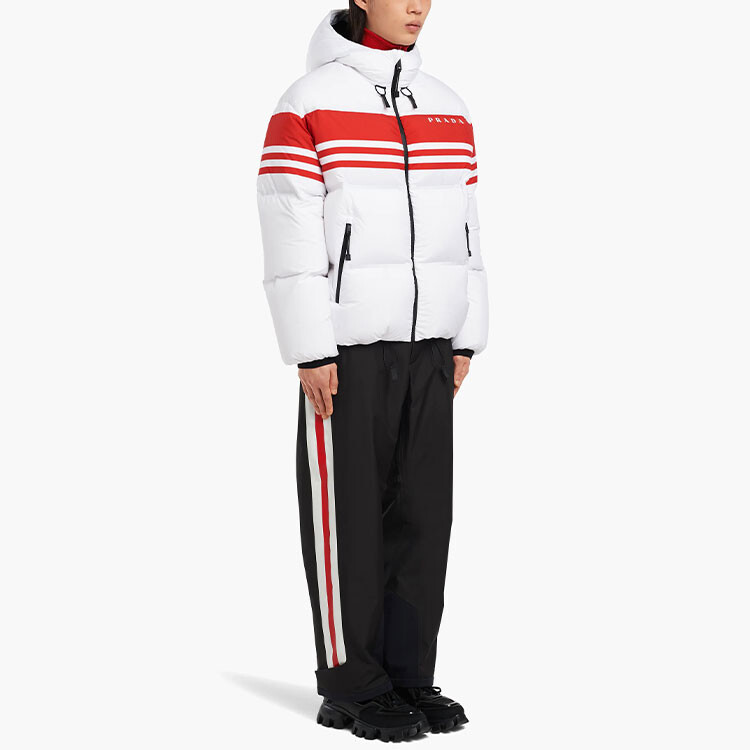

Пуховик мужской белый Prada, белый