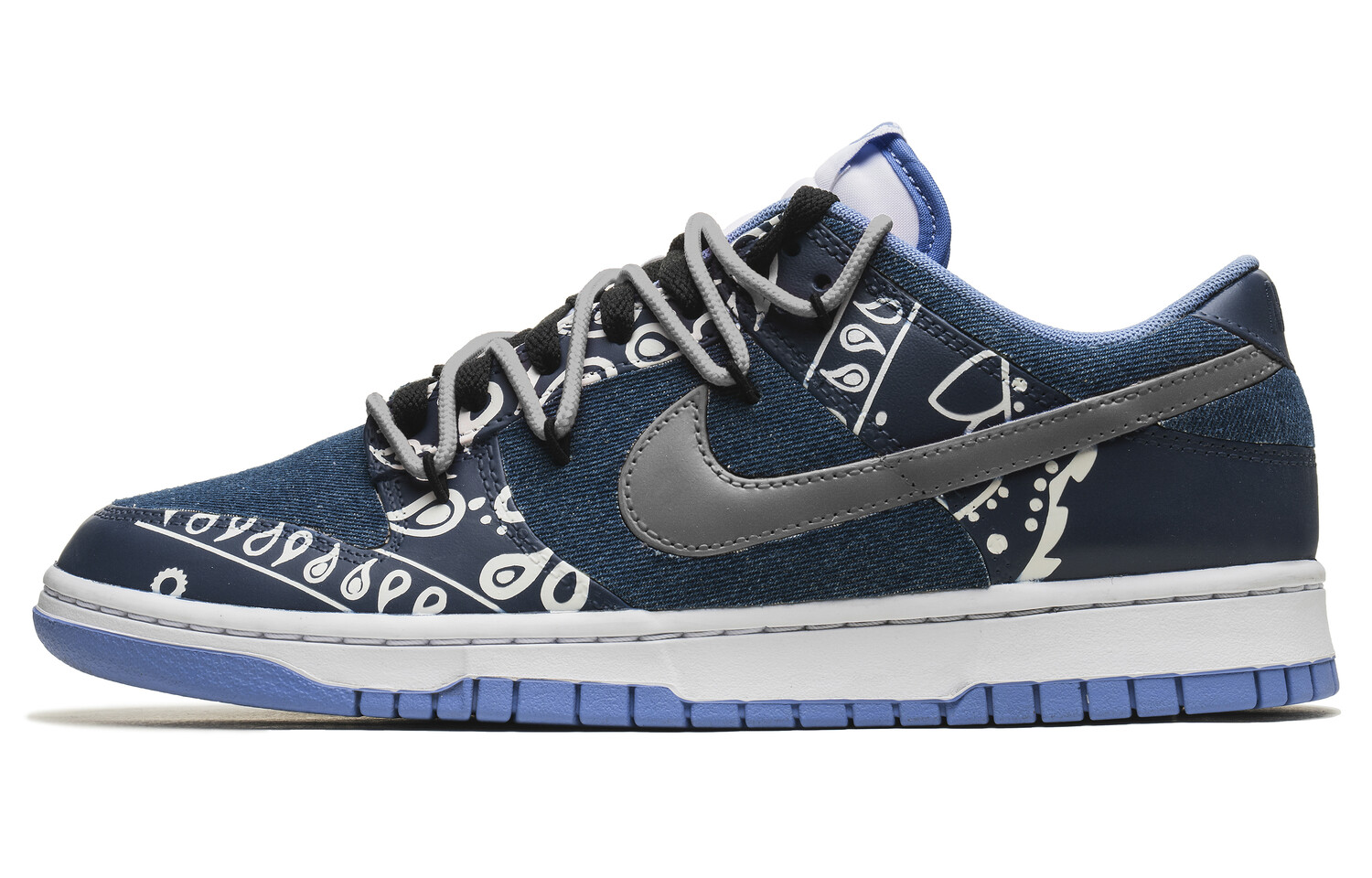 

Кроссовки Nike Dunk Skateboarding Shoes Unisex Low-top White/blue, синий