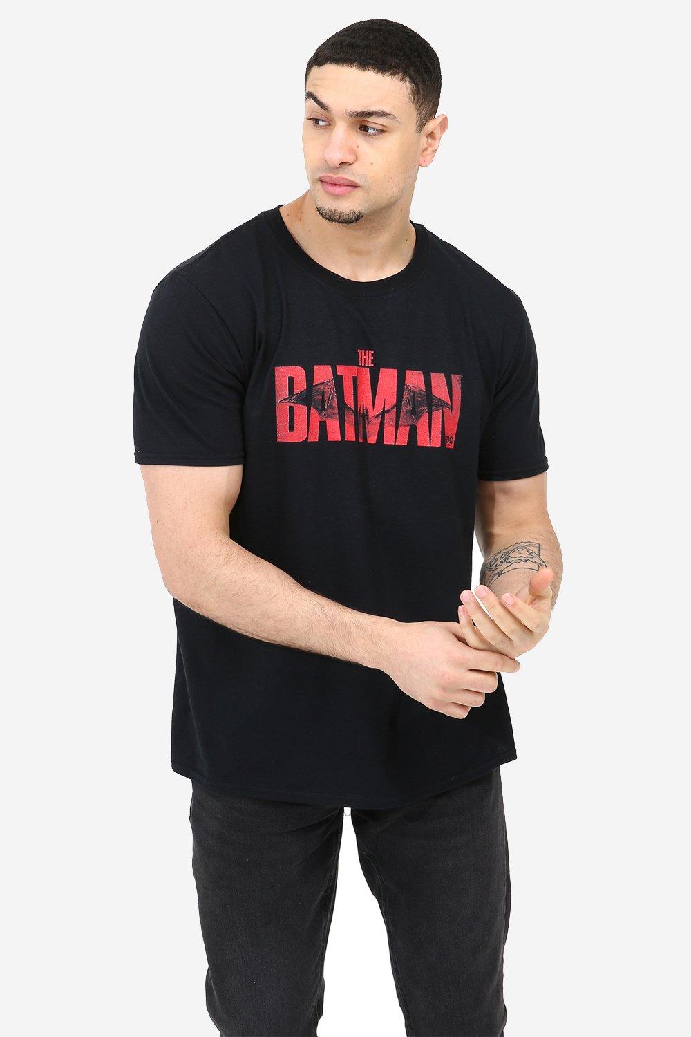 Мужская футболка с Бэтменом DC Comics, черный