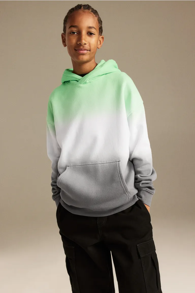 

Толстовка с капюшоном H&M, зеленый