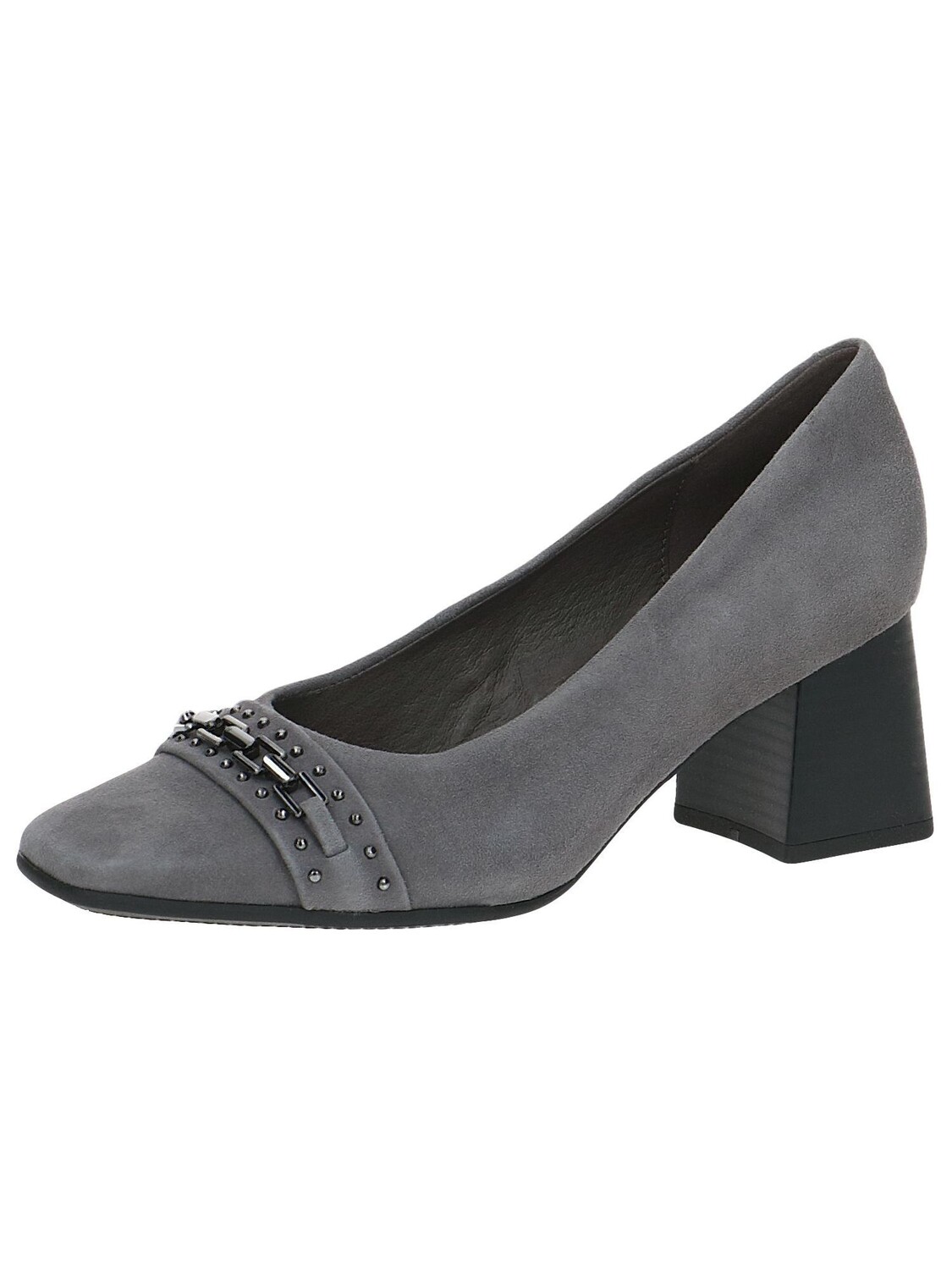 Шлепанцы Caprice, цвет DK GREY SUEDE