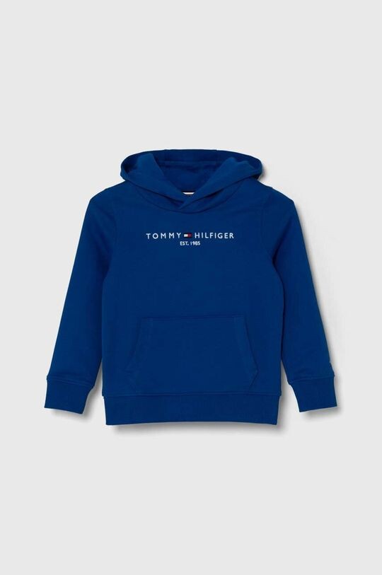 Детская хлопковая толстовка Tommy Hilfiger, синий