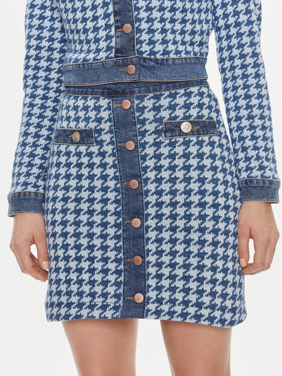 

Мини-юбка стандартного кроя Guess, синий