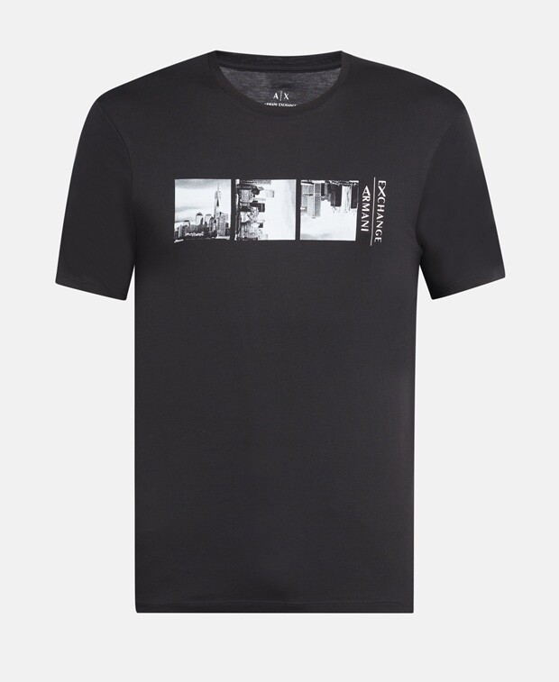 

Футболка Armani Exchange, черный