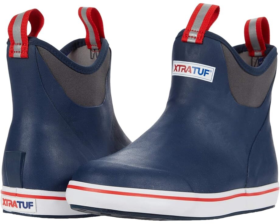 

Ботинки XTRATUF Ankle Deck, цвет Navy/Red
