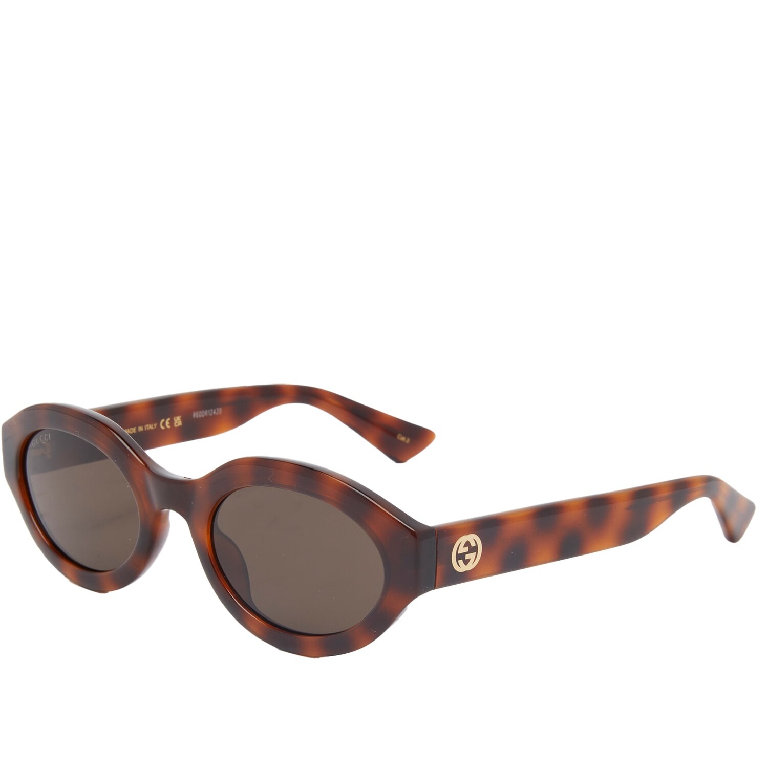 

Солнцезащитные очки Gucci Eyewear Gg1579S Sunglasses, цвет Havana & Brown