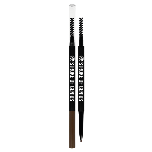 Точный темно-коричневый карандаш для бровей W7 Stroke Of Genius, 0,1 гр карандаш для бровей w7 карандаш для бровей very vegan well defined