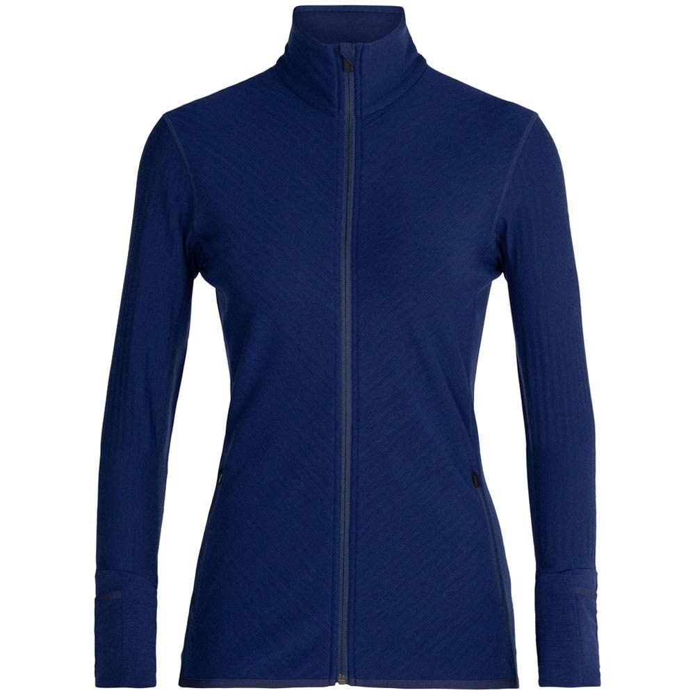 

Толстовка Icebreaker Descender Merino Full Zip, синий
