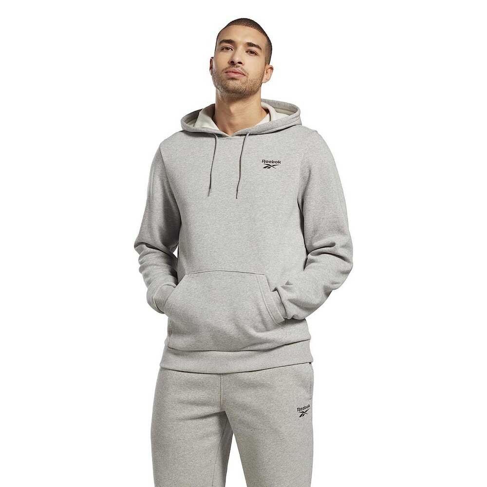 

Худи Reebok Identity Fleece Over-The-Head, серый