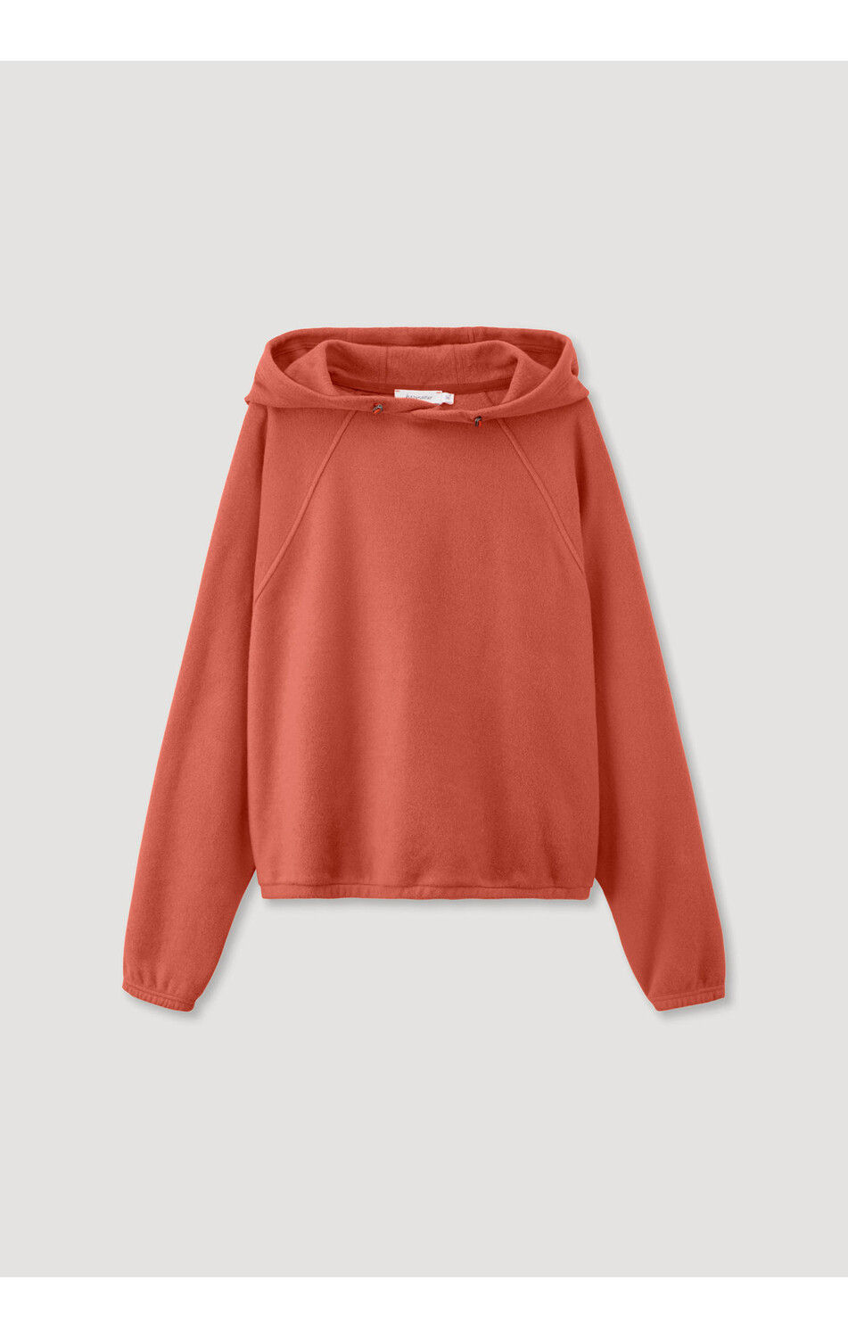 Толстовка Hessnatur Softfleece Hoodie, цвет grapefruit