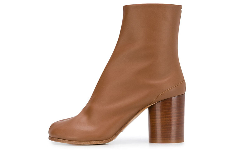 

Ботильоны Tabi женские низкие коричневые Maison Margiela