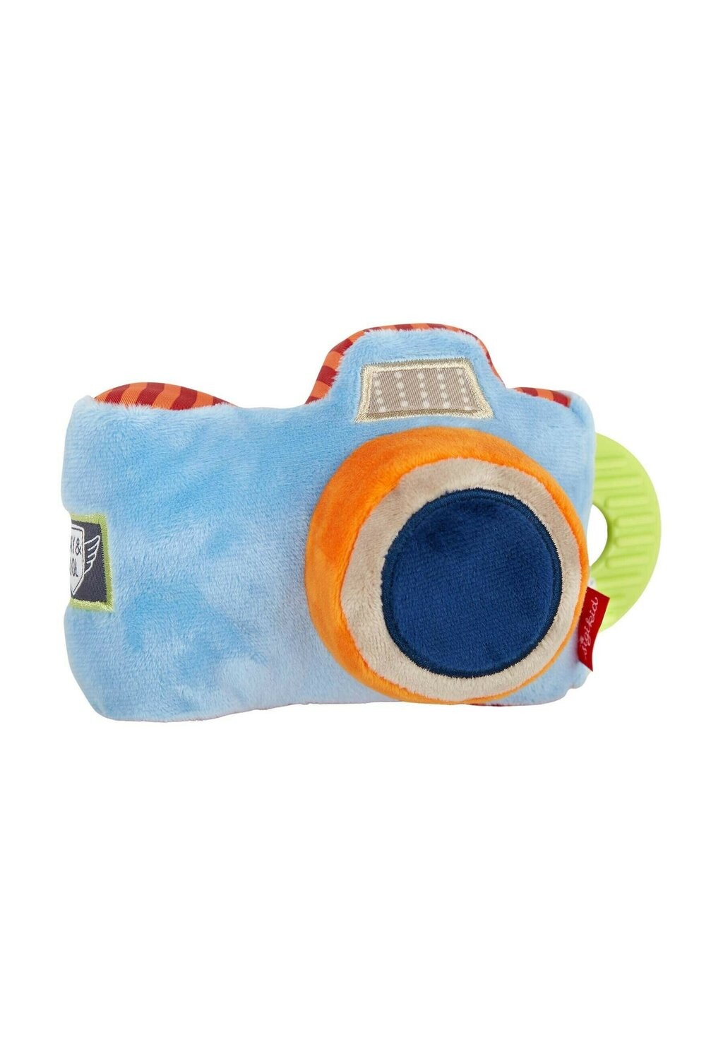 

Мягкая игрушка AKTIVSPIELZEUG FOTOAPPARAT PLAY&COOL sigikid, цвет blau