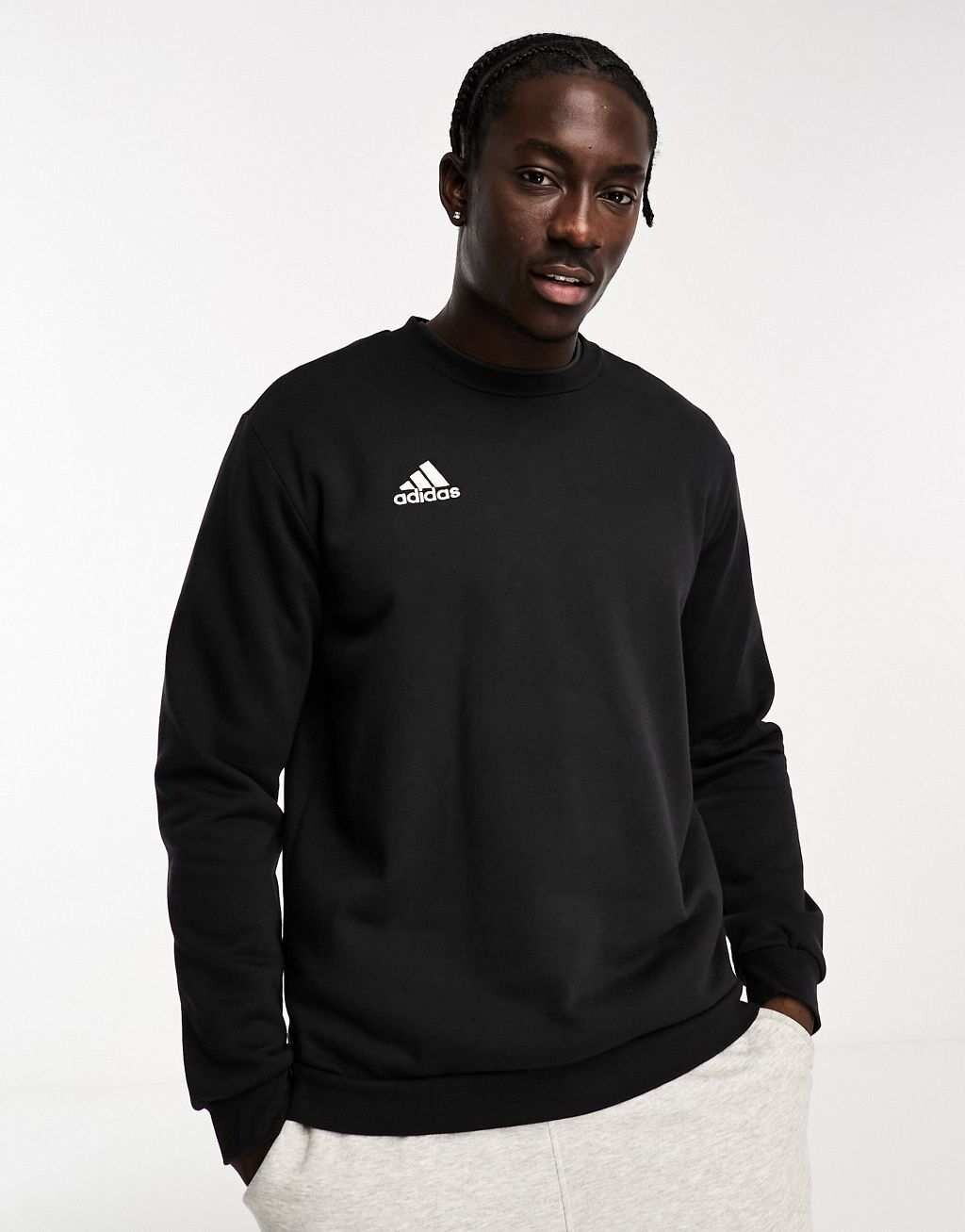 

Черная толстовка adidas Football, Черный