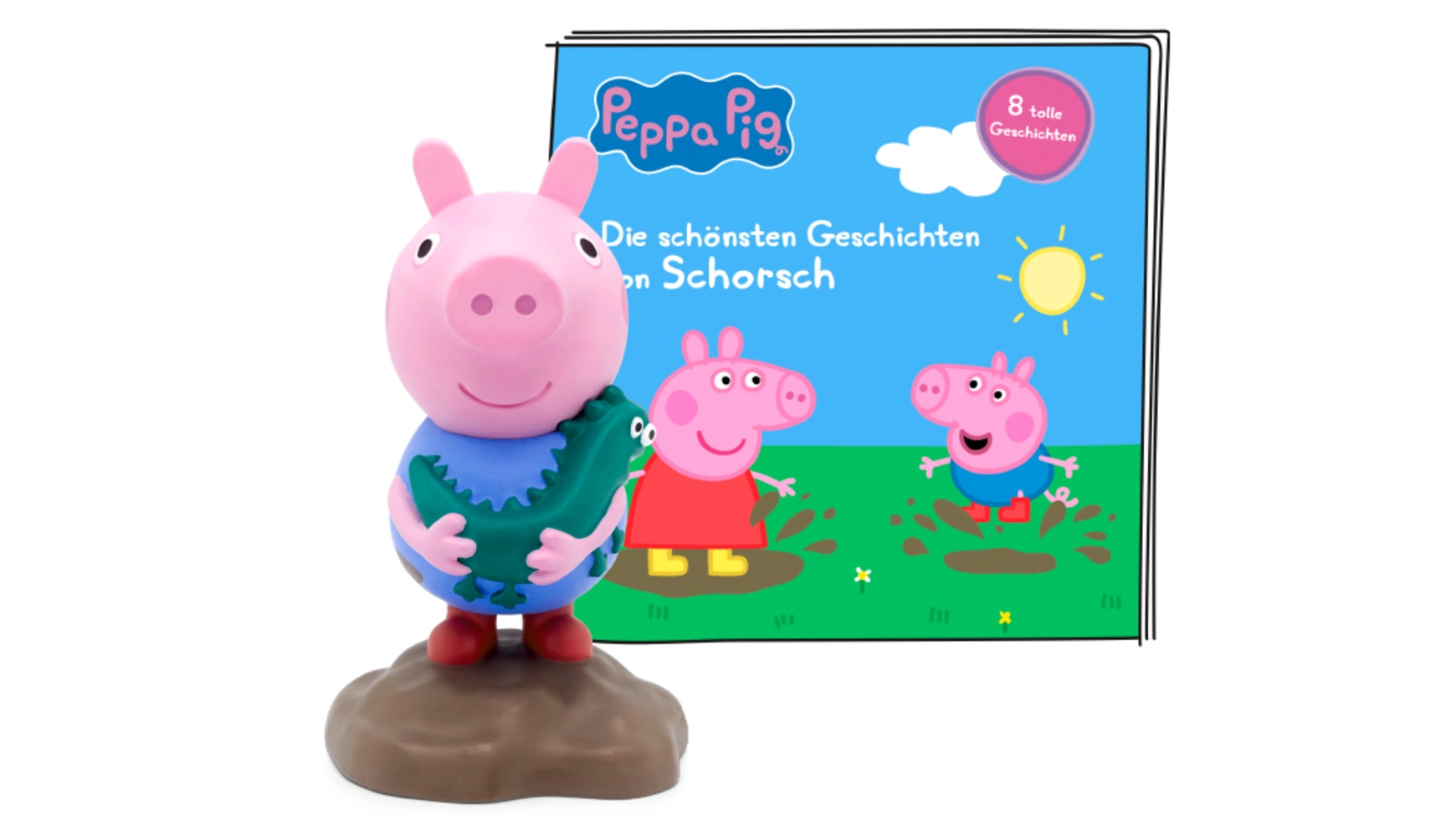 свинка пеппа раскраска розовая Аудиофигурка для toniebox: свинка пеппа: самые красивые сказки шорша Tonies