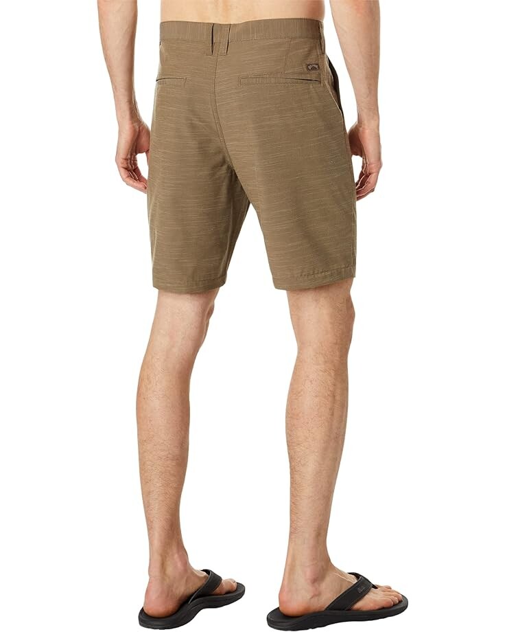 

Шорты Billabong Crossfire Slub Mid Hybrid Short, цвет Bark