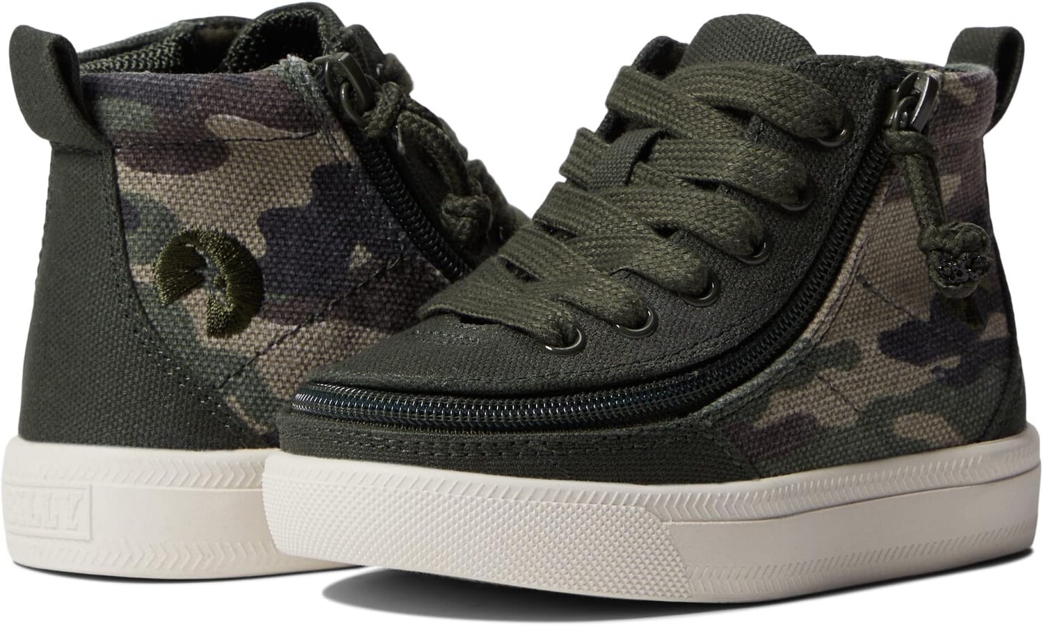 

Кроссовки DR Collection Classic High-Top BILLY Footwear Kids, цвет Olive Camo