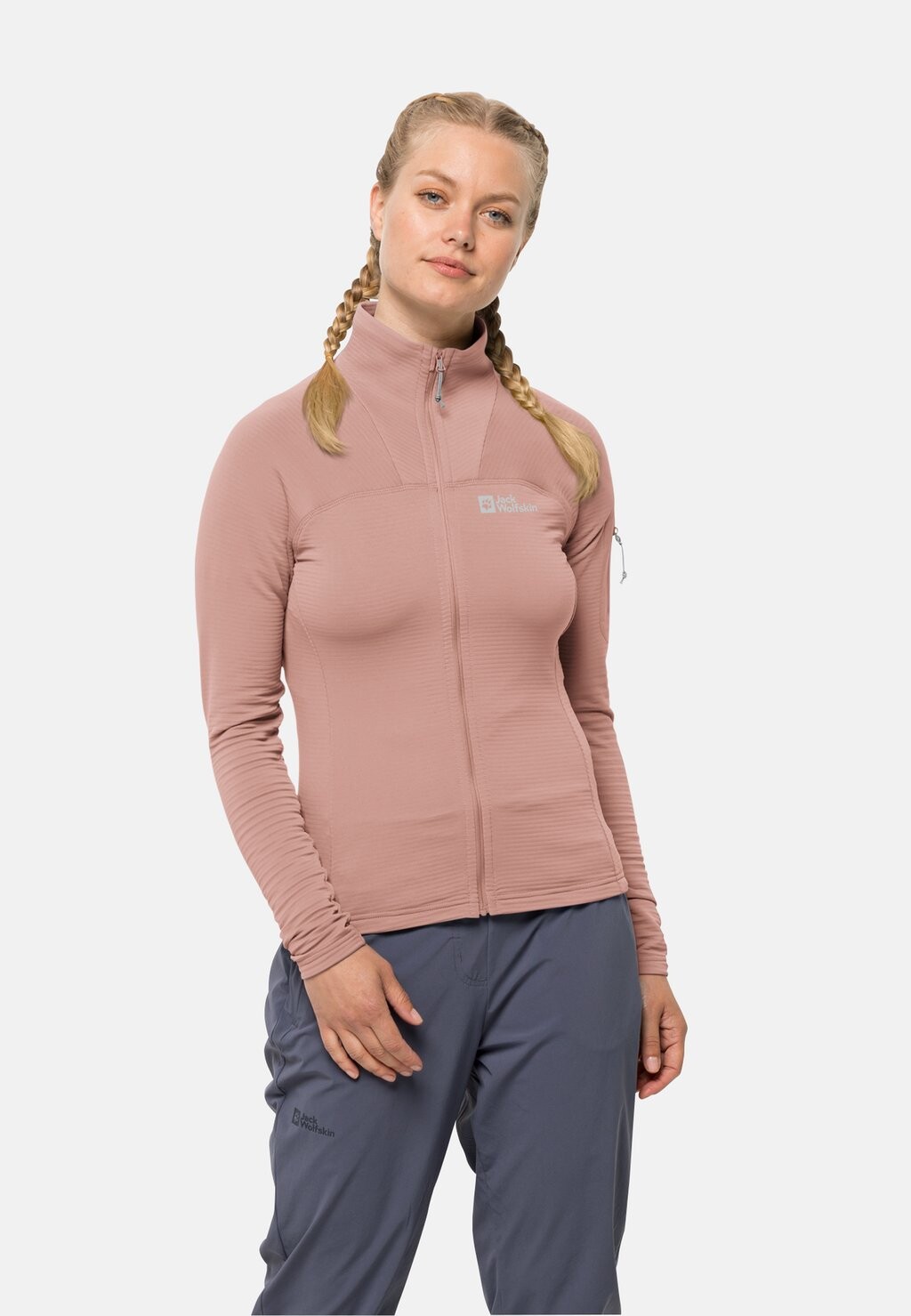 

Флисовая куртка PRELIGHT Jack Wolfskin, цвет rose dawn