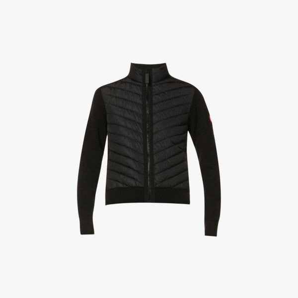 

Утепленная куртка из пуха и шерсти HyBridge Canada Goose, черный