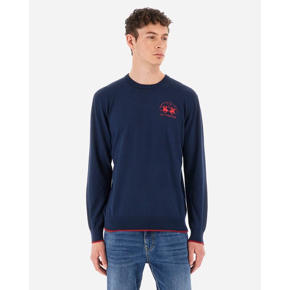 

Свитер La Martina Wessel Round Neck, синий