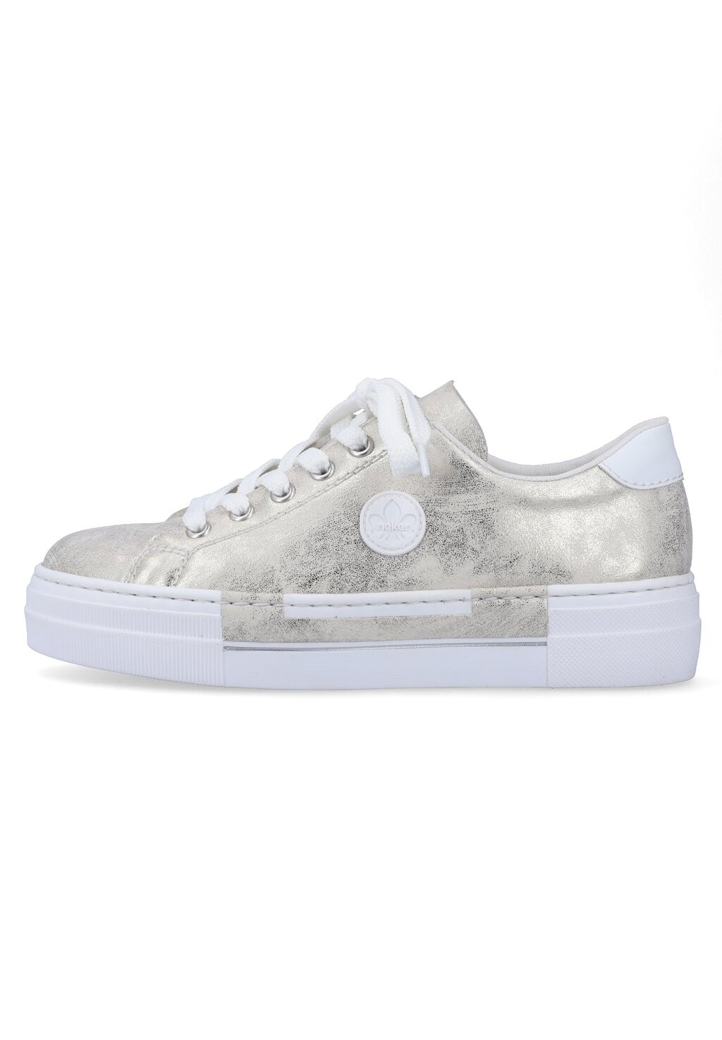

Низкие кеды Rieker, цвет metallic