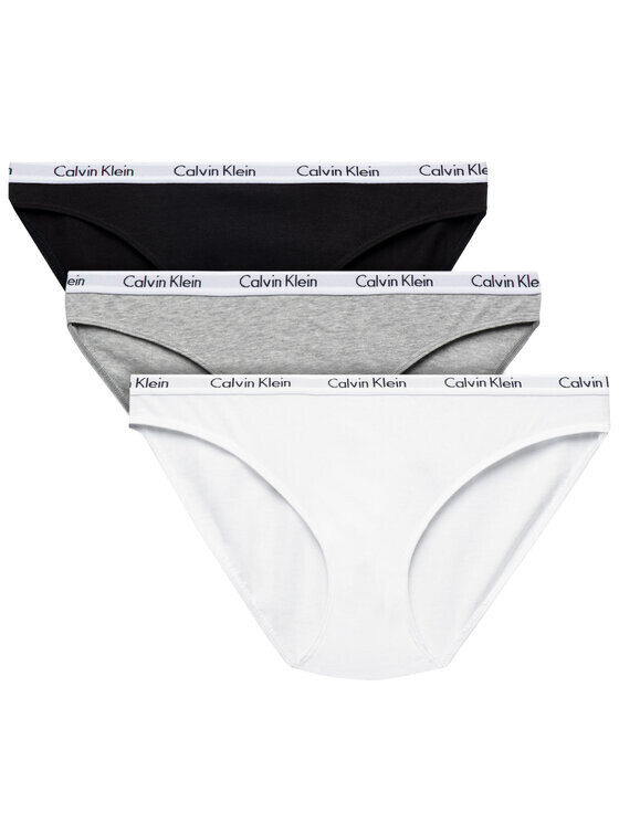 

Комплект из 3 классических женских трусов Calvin Klein, мультиколор