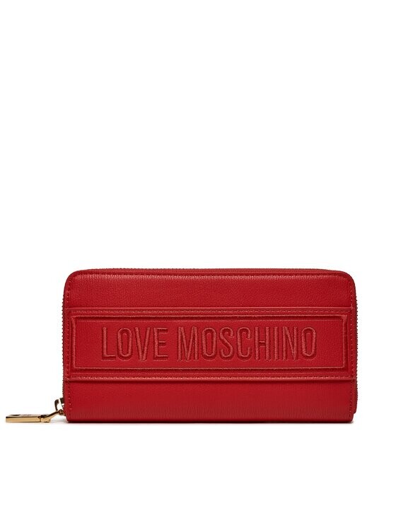 

Большой женский кошелек Love Moschino, красный