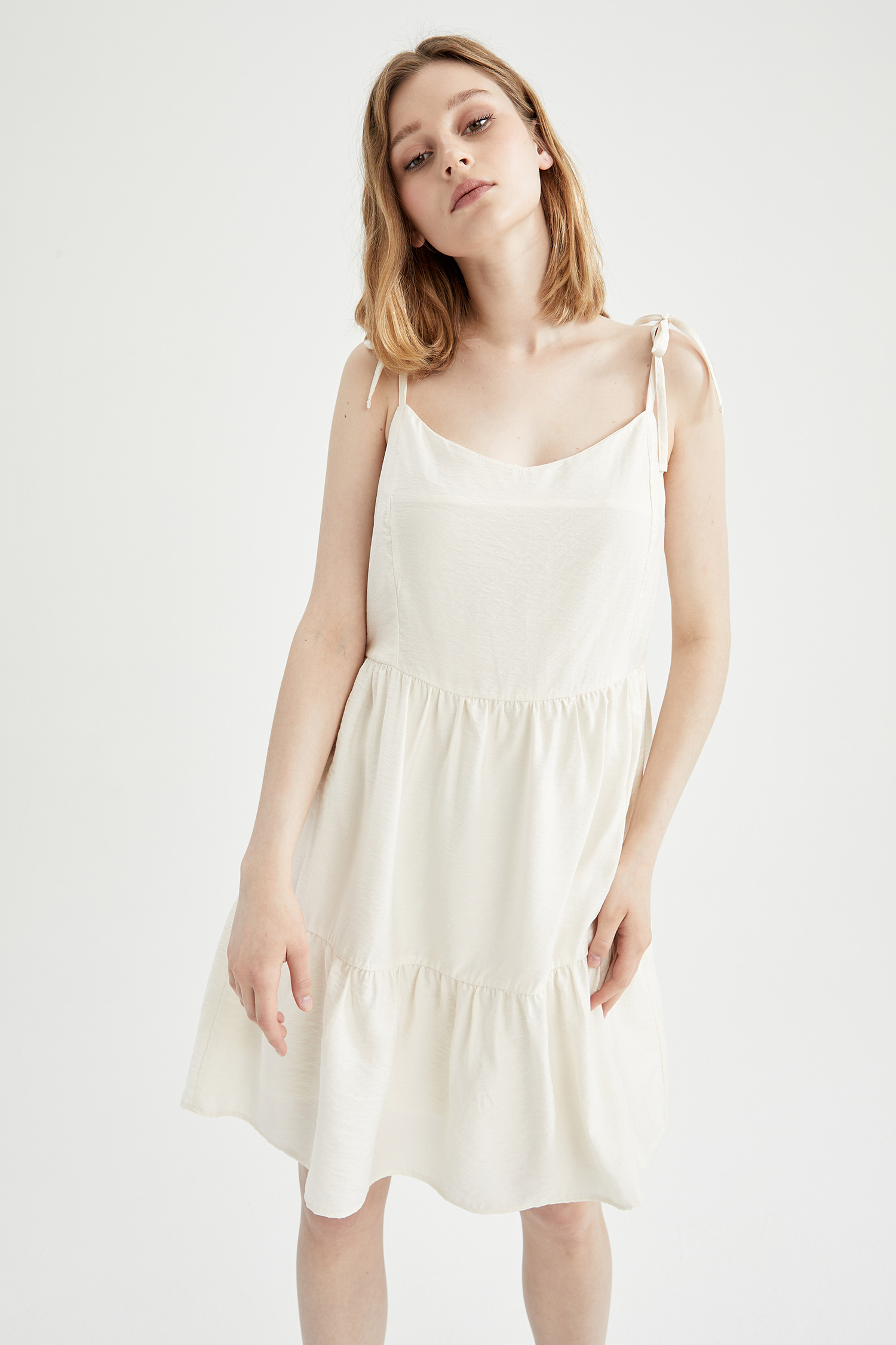 Платье DeFacto SHIFT DRESS, цвет Heller Stein