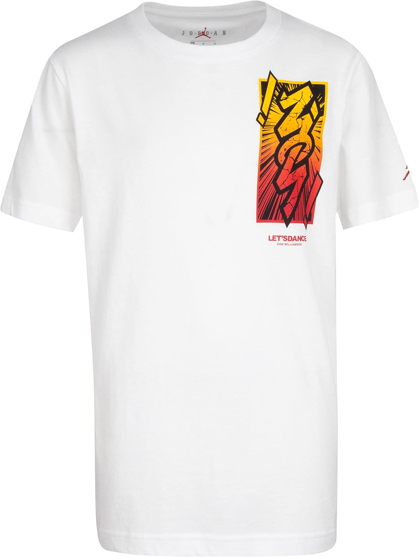 

Футболка Jordan Zion Let's Dance Tee, белый