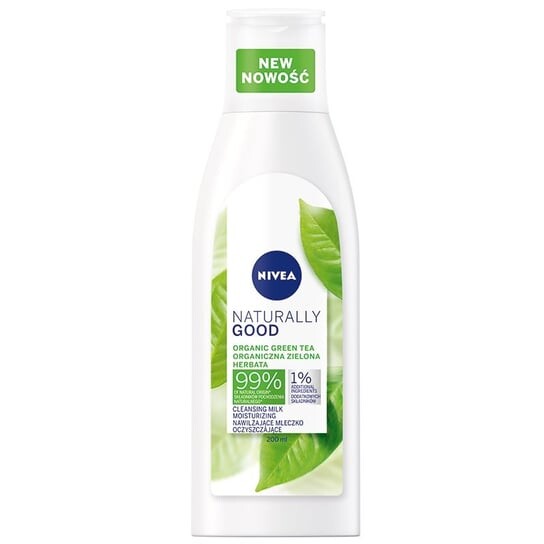 

Увлажняющее очищающее молочко для лица, 200 мл Nivea, Naturally Good Cleansing Milk