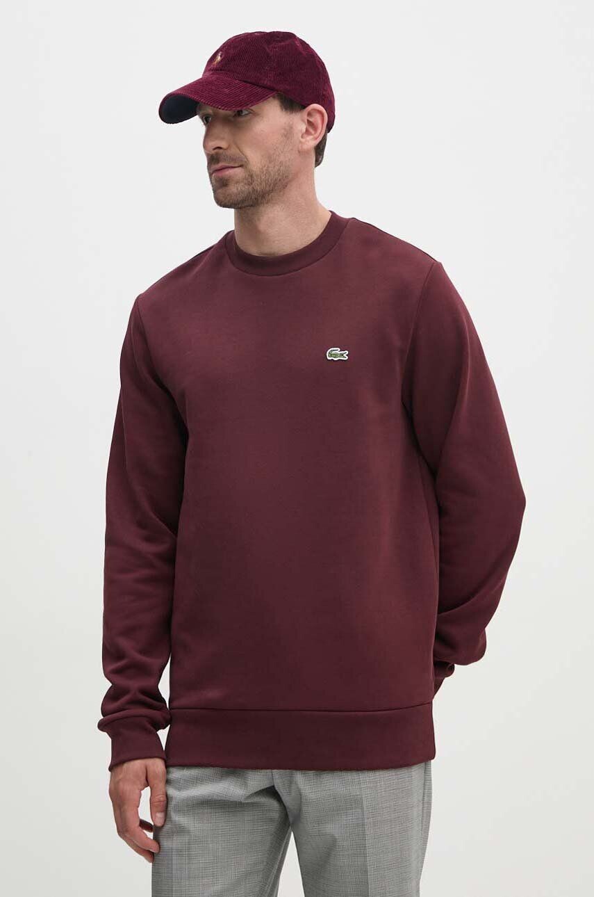 

Толстовка Lacoste, гранатовый