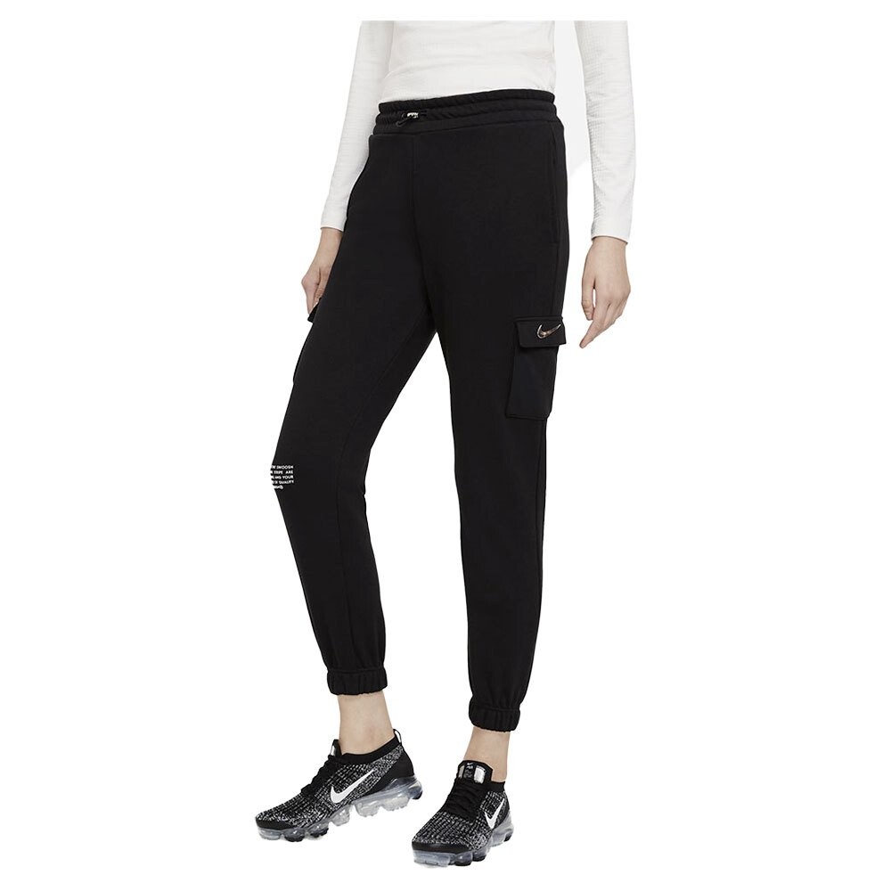 

Брюки Nike Sportswear Swoosh Mid Rise, черный