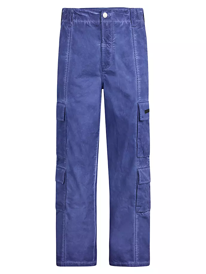 Прямые брюки карго Hudson Jeans, фиолетовый