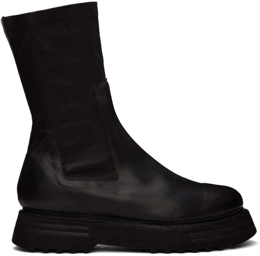 

Черные ботинки челси 528V Guidi, Черный