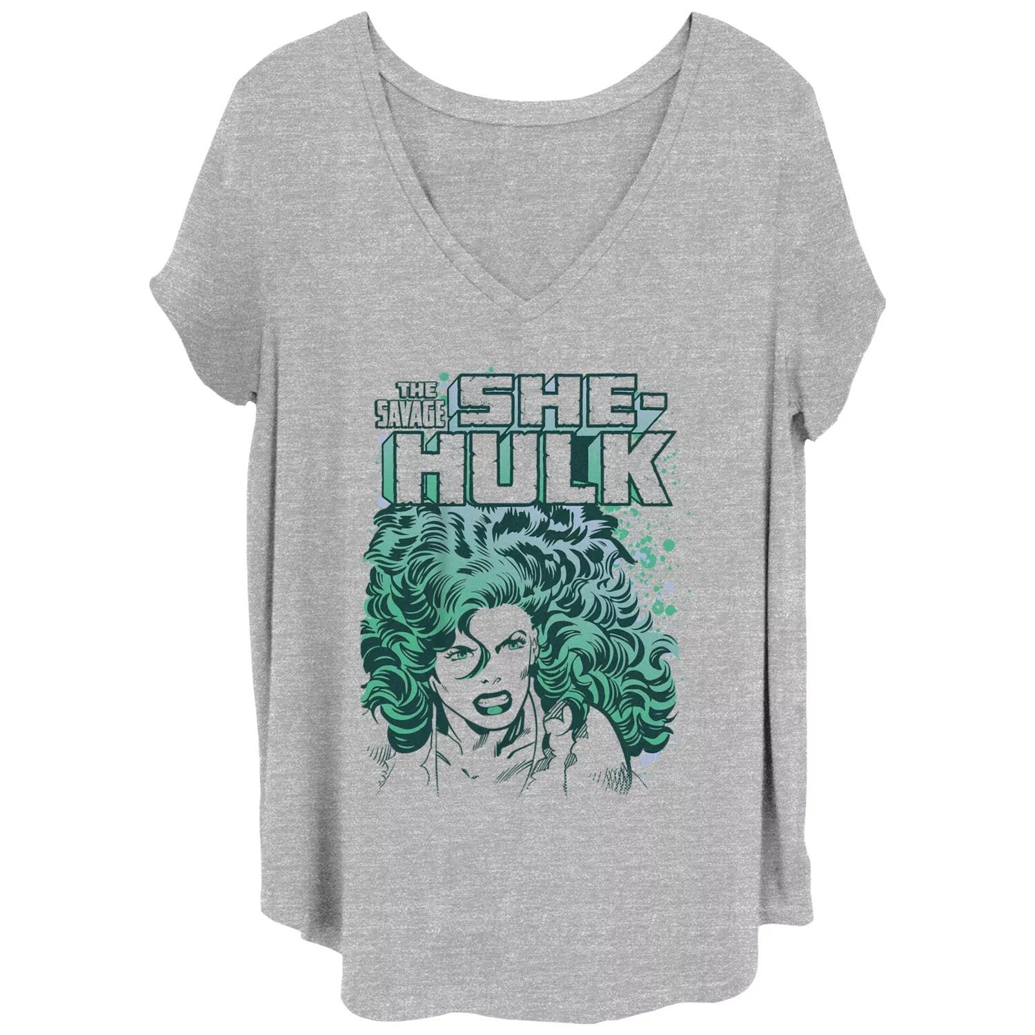 

Детская футболка больших размеров с рисунком Marvel The Savage She-Hulk Marvel