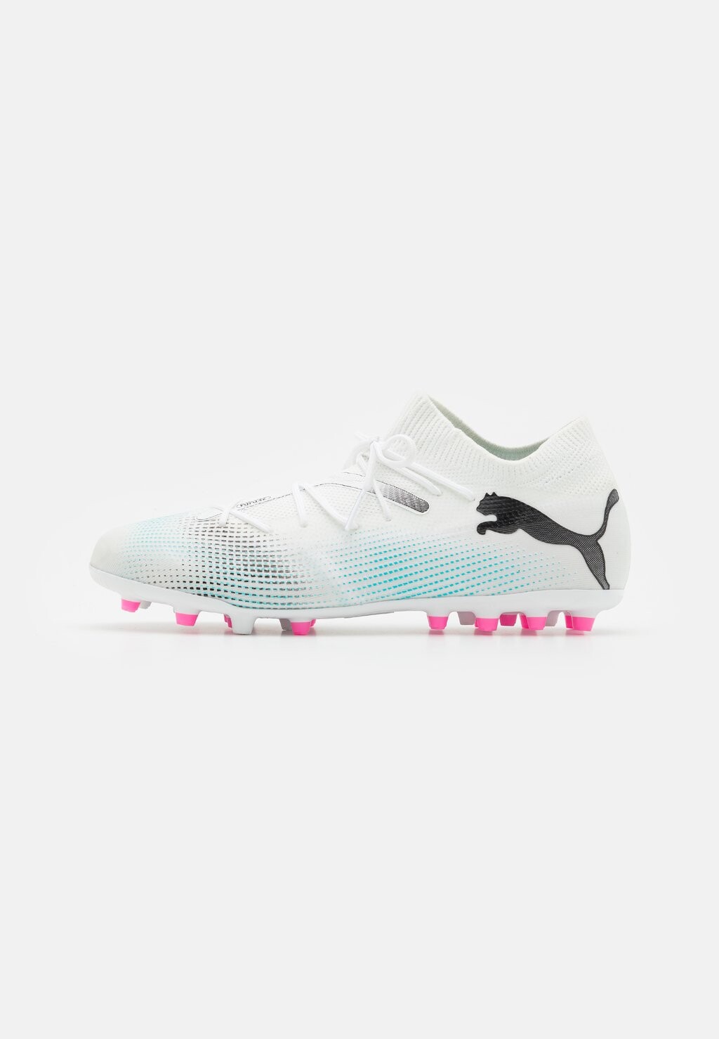 

бутсы с шипами Future 7 Match Mg Puma, цвет white/black/poison pink