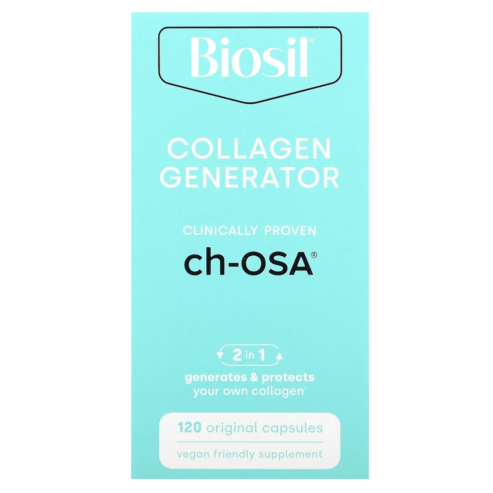 BioSil Collagen Generator 120 оригинальных капсул