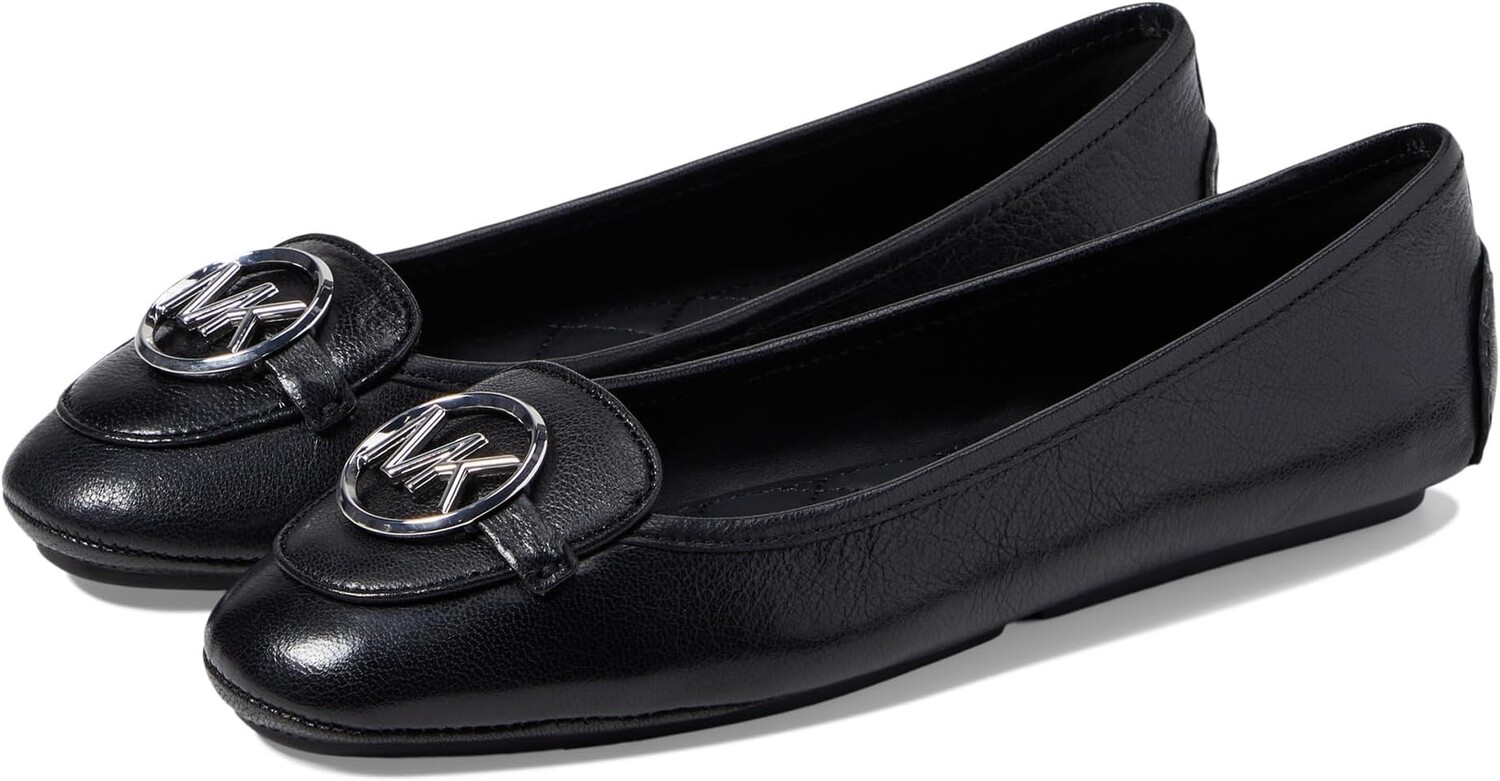 Балетки Lillie Moc MICHAEL Michael Kors, цвет Black Madras