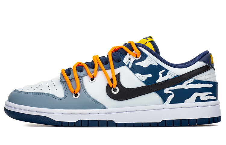 

Кроссовки для скейтбординга Dunk унисекс с низким верхом, синие/серые Nike
