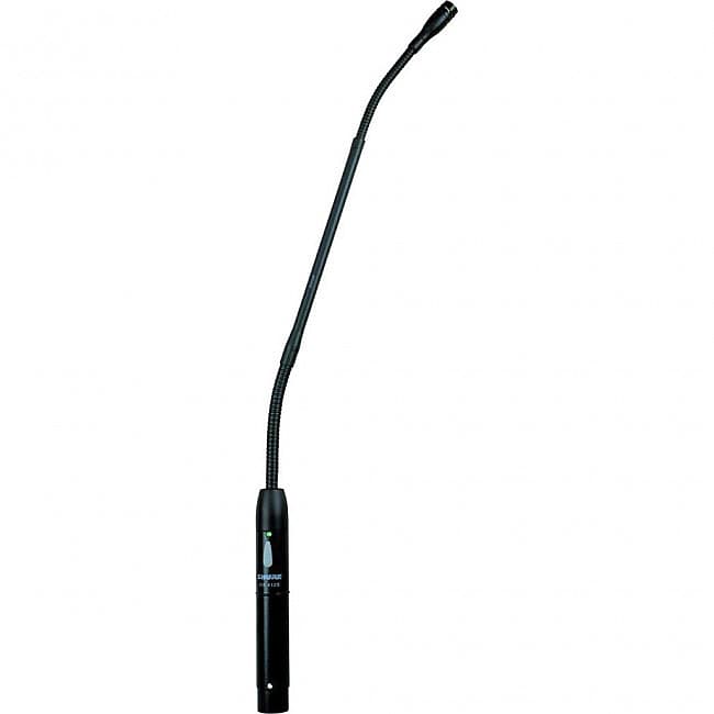 

Микрофон Shure MX418S/S 18" Microflex Supercardioid Gooseneck Condenser Mic with Attached XLR Preamp, Mute Switch