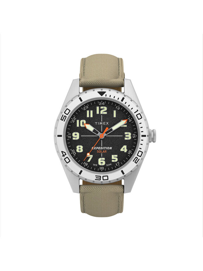 

Часы Expedition Field Solar Timex, бежевый