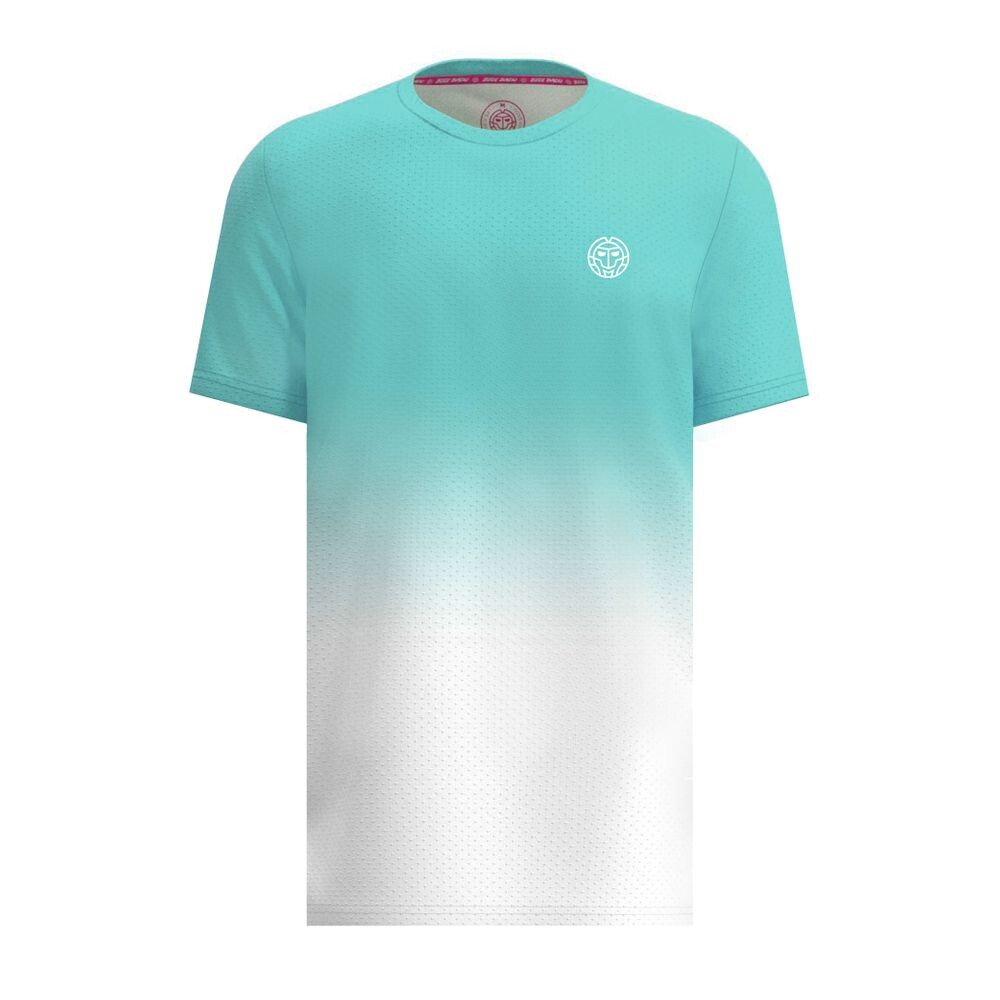 

Футболка BIDI BADU Crew Tee black, цвет Aqua/Weiß