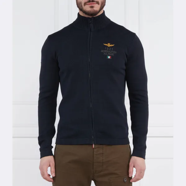 

Свитер обычного кроя Aeronautica Militare, синий