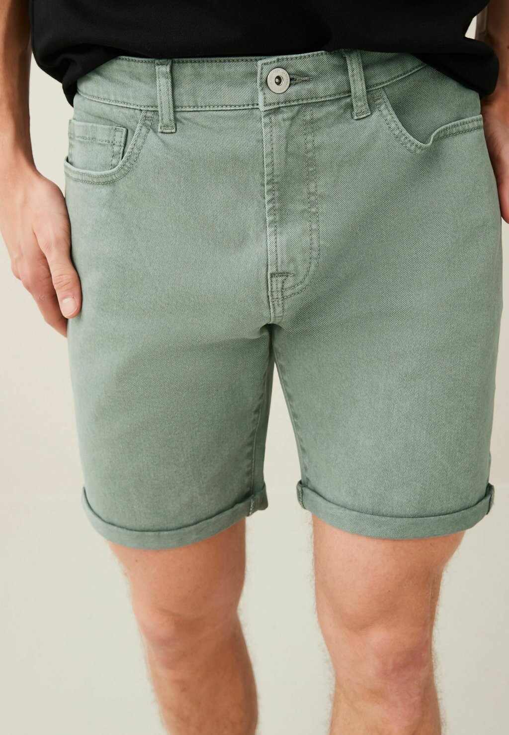 

Шорты джинсовые STRETCH DENIM SHORTS Next, зеленый
