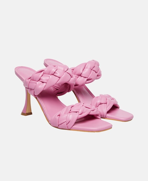 

Босоножки на каблуке Guess, розовый