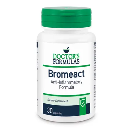 Doctor's Formulas Противовоспалительная формула Bromeact 30 капсул