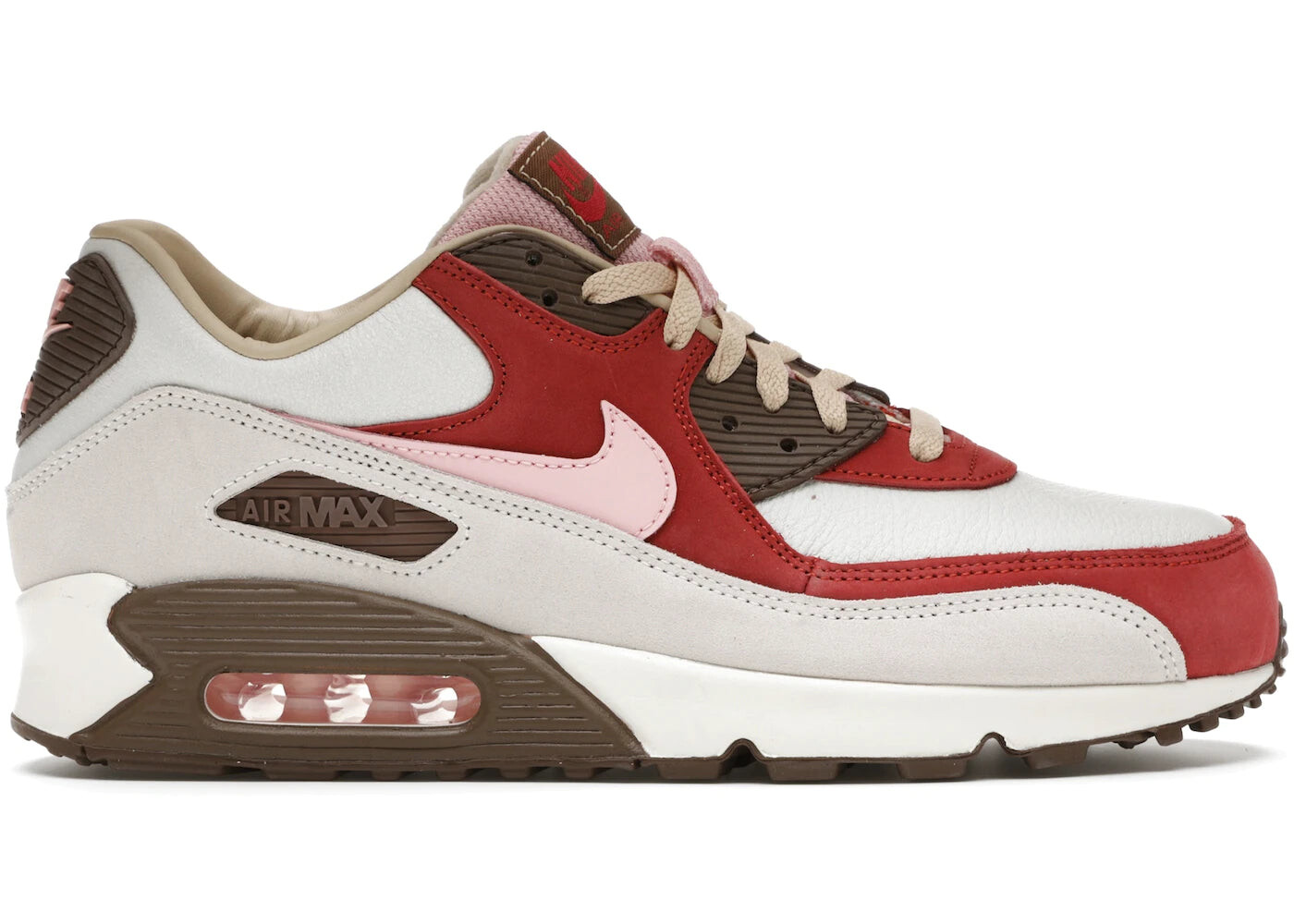 

Кроссовки Nike Air Max 2021 ReStockX IT, белый / красный / розовый