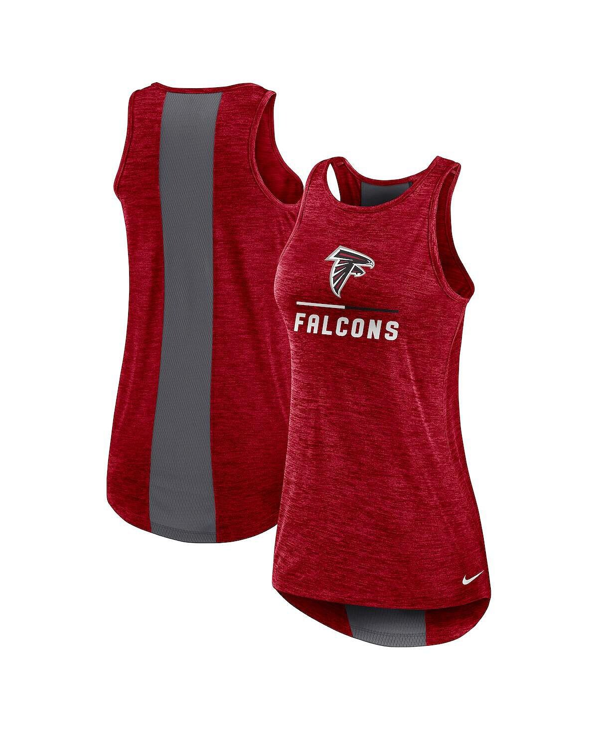 

Женская красная майка Atlanta Falcons с высоким воротником Nike, красный