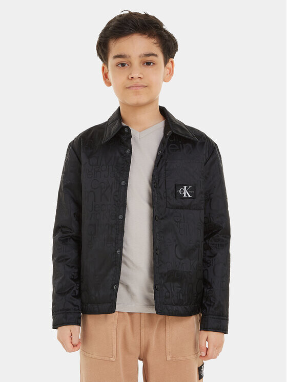 

Переходная куртка стандартного кроя Calvin Klein, черный