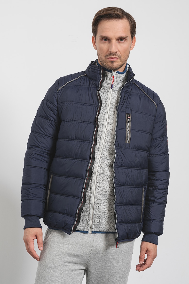 Стеганая зимняя куртка Chiraz Geo Norway, синий